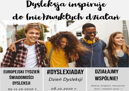 Europejski Tydzień Świadomości Dysleksji 2020