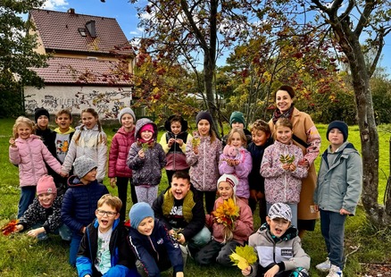 Wiewiórka w jesiennych barwach