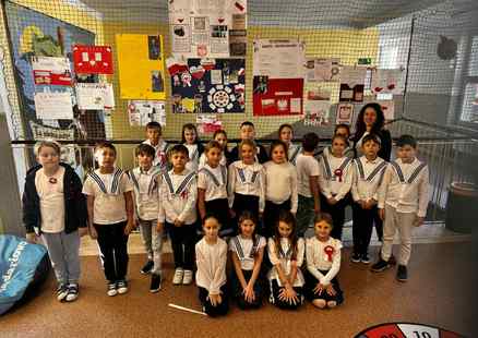 Wystawa prac plastycznych klasy 3D