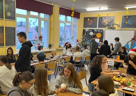 Spotkanie Mikołajkowe dla klas ósmych