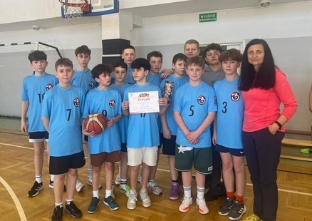 Finał regionu w piłce koszykowej chłopców